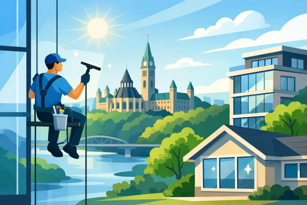 Window Cleaning That Makes Ottawa Properties Shine