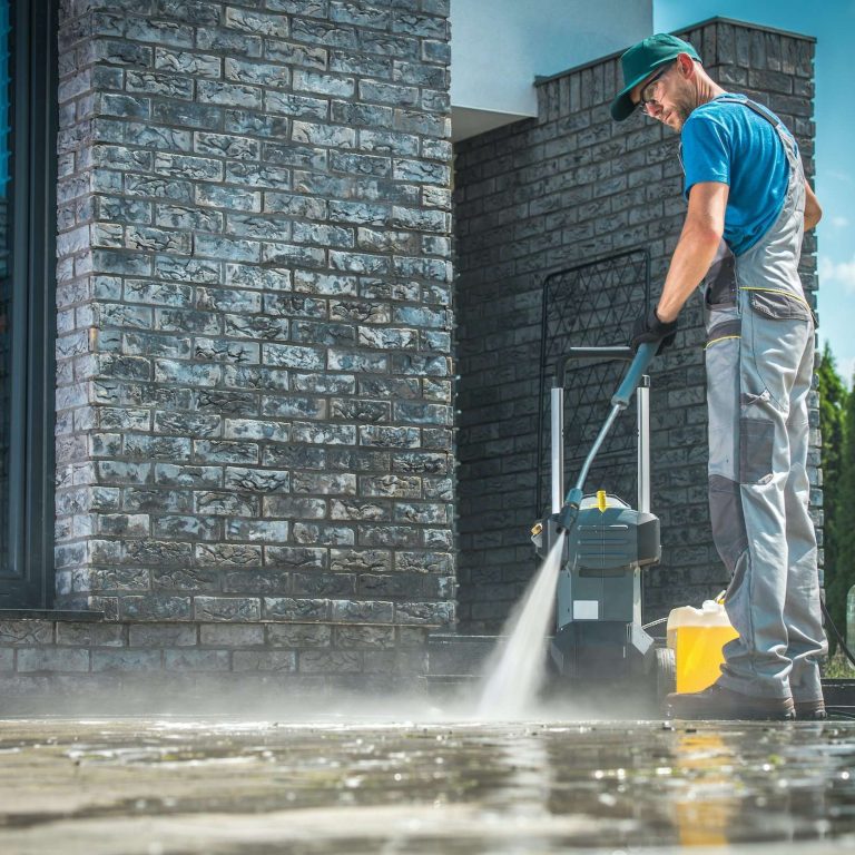 Pressure washing